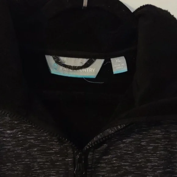 Free Country Soft Shell Fleece Lined Jacket Gray Space Dye sz XL - Picture 2 of 5